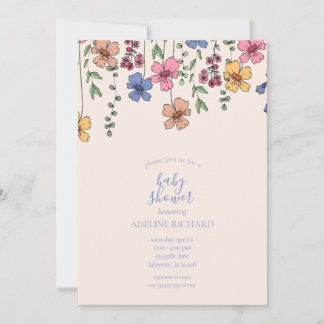 Inbjudningar till Wildblomsterbabybesöksgrupp