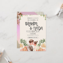 "Inbjudningsdesign för Elegant bröllop