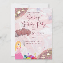 Inbjudningsfödelsedag