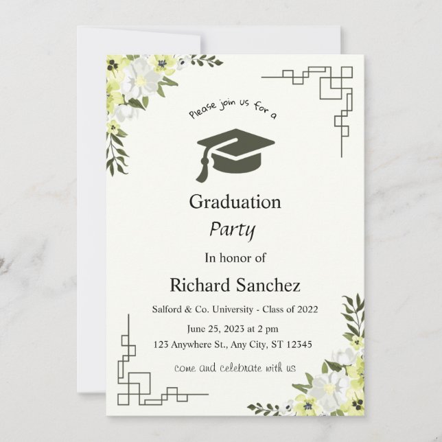 inbjudningskort (Framsida)