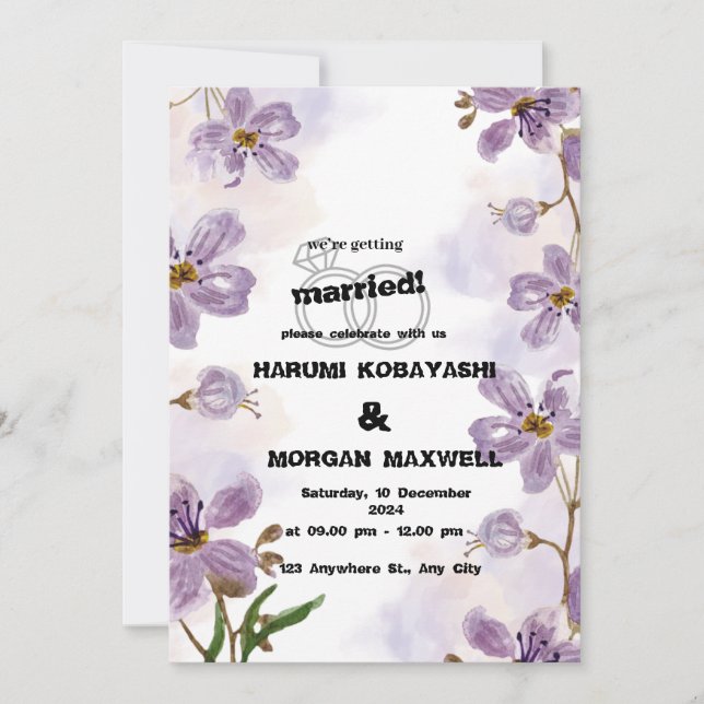 INBJUDNINGSKORT (Framsida)