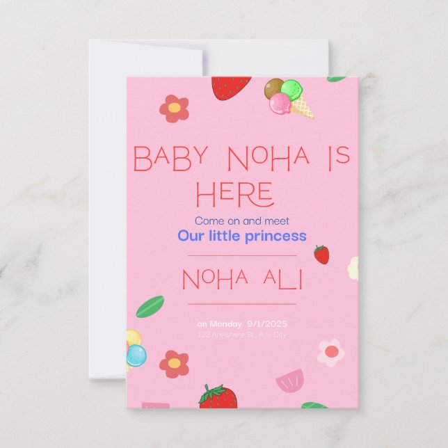 Inbjudningskort (Framsida)