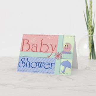 Inbjudningskort för babyskor