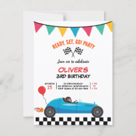 Inbjudningskort för Barns födelsedag-partiet för b