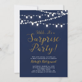 Inbjudningskort för Guld Pension-partiet