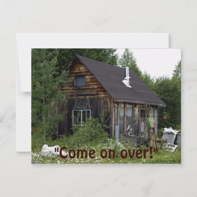 Inbjudningskort för House Warming Party (Framsida)