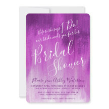 inbjudningskort för möhippa av lila på konstgjord 