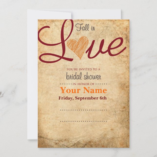 Inbjudningskort för möhippan (Framsida)