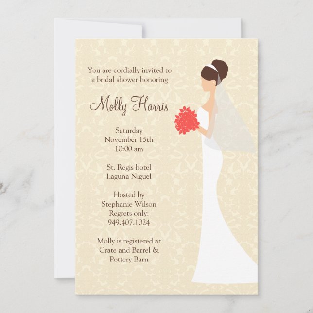 inbjudningskort för möhippan (Framsida)