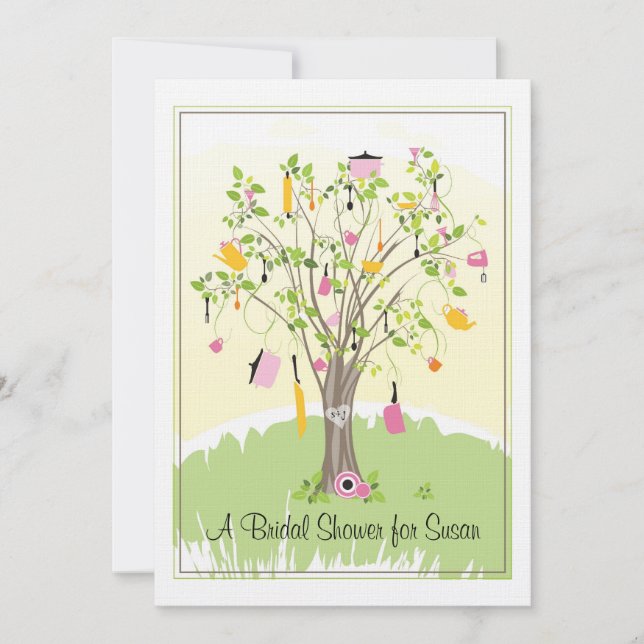 Inbjudningskort för möhippan (Framsida)