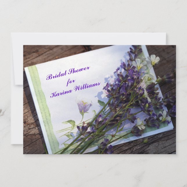 Inbjudningskort för möhippan (Framsida)