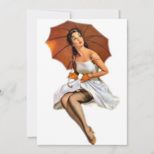 inbjudningskort för möhippan (Framsida)