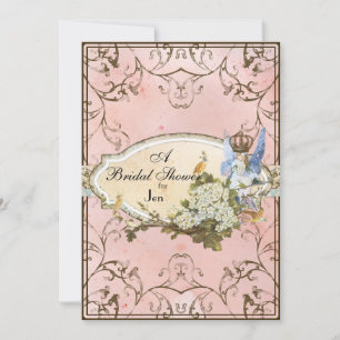 Inbjudningskort för möhippan Enchanted Älva Prince