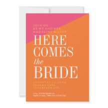 Inbjudningskort för möhippan, Guld Glitter, Modern