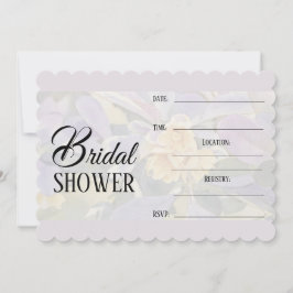 Inbjudningskort för möhippan - Lilac