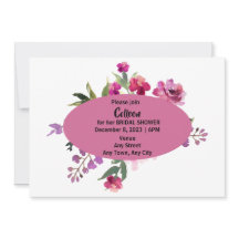 Inbjudningskort för möhippan med redigerbar text