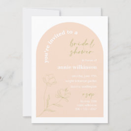 Inbjudningskort för möhippan Retro-Bröllopsfest A1