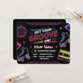 Inbjudningskort för nyare tema på födelsedagen