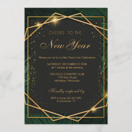 Inbjudningskort för Nyårsafton
