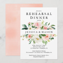 Inbjudningskort för  repetitionsmiddagsinbjudan ti