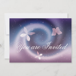 Inbjudningskort för Silver-smör