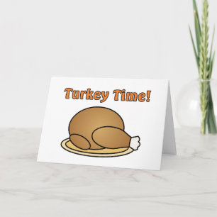Inbjudningskort för Turkiets Thanksgiving - middag