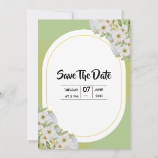 Inbjudningskort för vinterbröllop, Färg-vektordesi