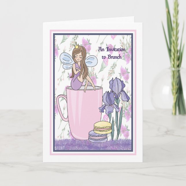 Inbjudningskort till Brunch för Son in Law and Dau (Framsida)