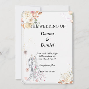 Inbjudningskort tryckt på glas