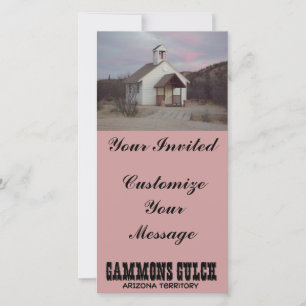 Inbjudningskorten i Gammons Gulch