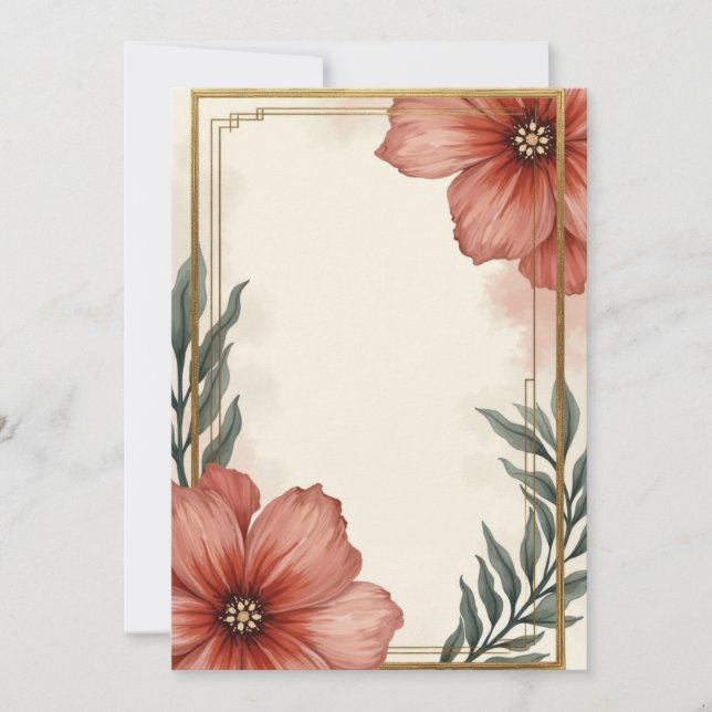 Inbjudningskortets utformning inbjudningar (Framsida)