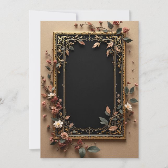 Inbjudningskortets utformning inbjudningar (Framsida)