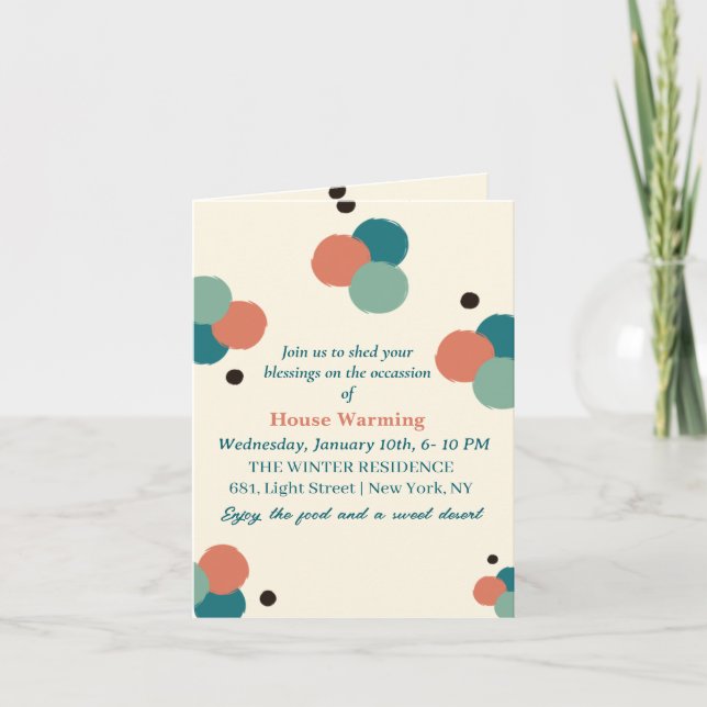 Inbjudningskorts Inbjudan (Framsida)