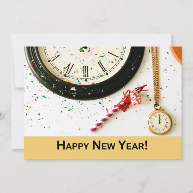 Inbjudningslås för nedräkning för nyårsafton Party Inbjudningar (Framsida)