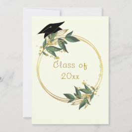 Inbjudningsmall för inbjudan till Guld Löv Ram Stu