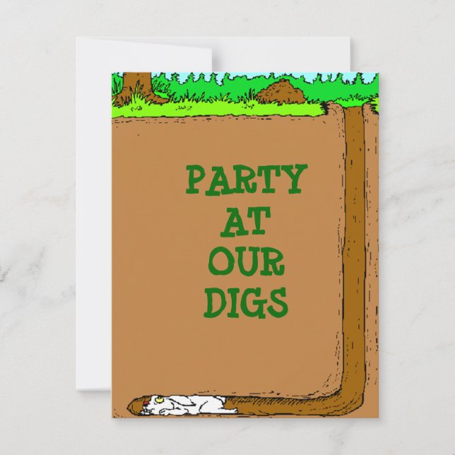 INBLANDNINGAR FÖR BUNNY SCAVENGER PARTY FÖR BUNGER INBJUDNINGAR (Framsida)