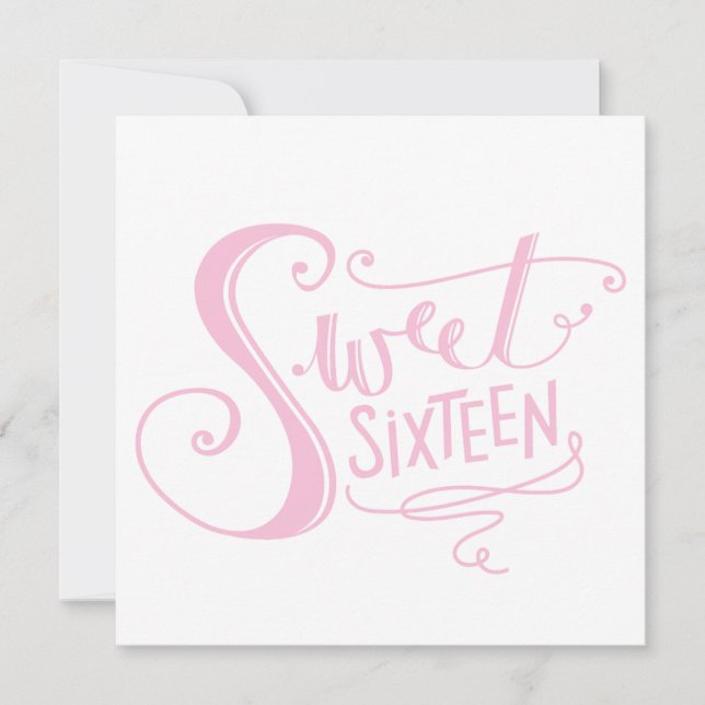 INBLANDNINGAR FÖR SVECT 16-PARTEN INBJUDNINGAR (Framsida)