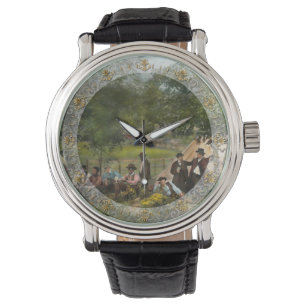 Inbördeskrig - Gettysburg läger för kapten Huft 18 Armbandsur