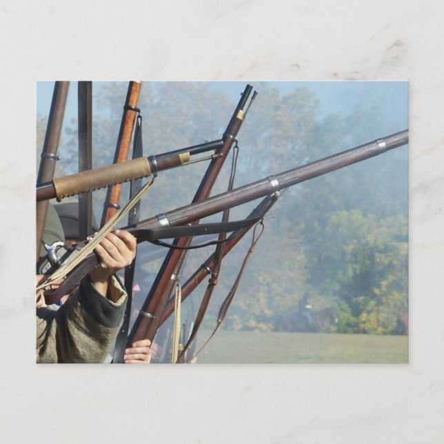 InbördeskrigdagHartford stad, Indiana Vykort (Framsida)