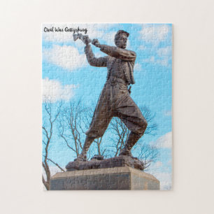 Inbördeskriget Gettysburg Pussel
