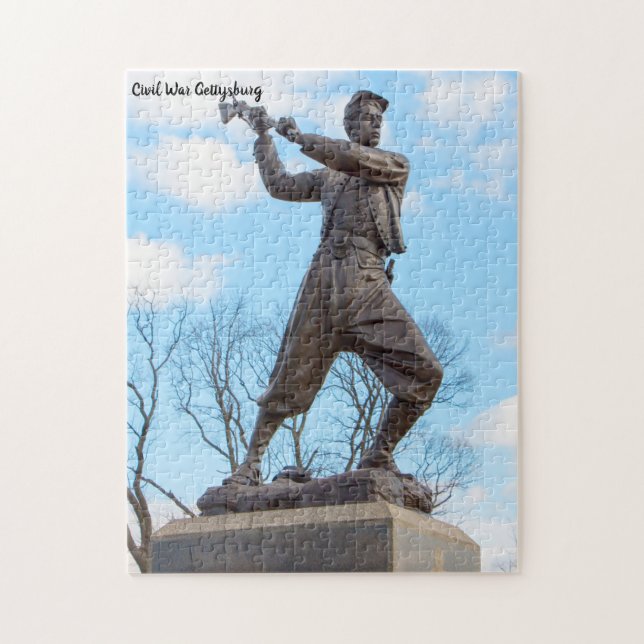 Inbördeskriget Gettysburg Pussel (Vertikal)