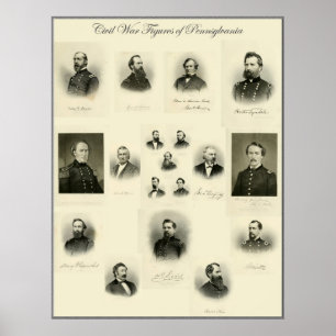 Inbördeskrigfigurer av PA #2 Poster