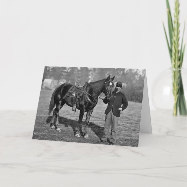 Inbördeskrighäst, 1864 kort (Framsida)