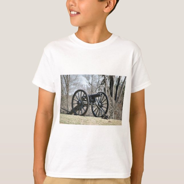 Inbördeskrigkanon Tee Shirt (Framsida)