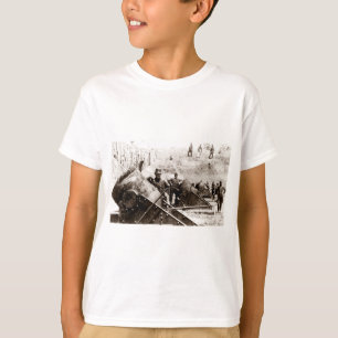 Inbördeskrigmortelbatteri på Yorktown T Shirt