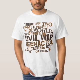 InbördeskrigReenactor gåva Tee Shirt