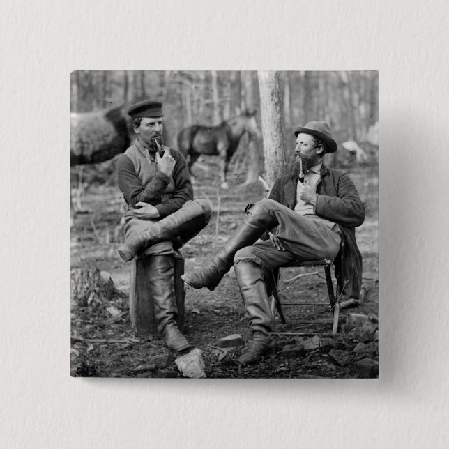 Inbördeskrigrör, 1864 knapp (Framsida)