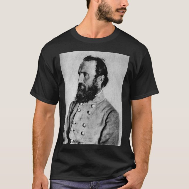 InbördeskrigStonewall Jackson T-tröja T Shirt (Framsida)