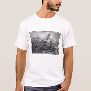Inbördeskrigstridladdning -- Svart gräns Tee Shirt