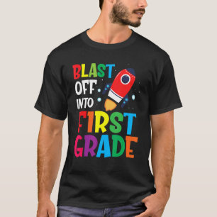 Inbrott till första Klass-dagen för skolbarn T Shirt